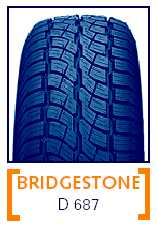 bridgestone D687